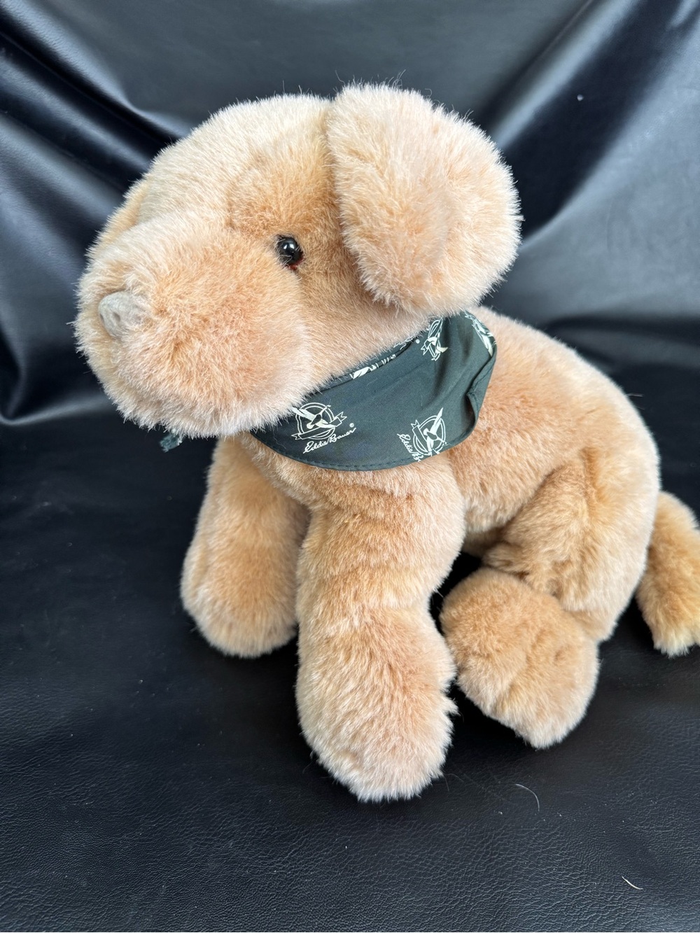 Gund 1993 Eddie Bauer Exclusive Golden Retriever Dog 15in Retired with Bandana